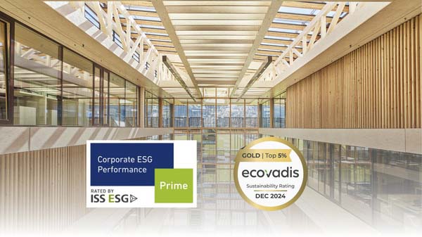 El Grupo EGGER premiado por su desempeño en materia de sostenibilidad